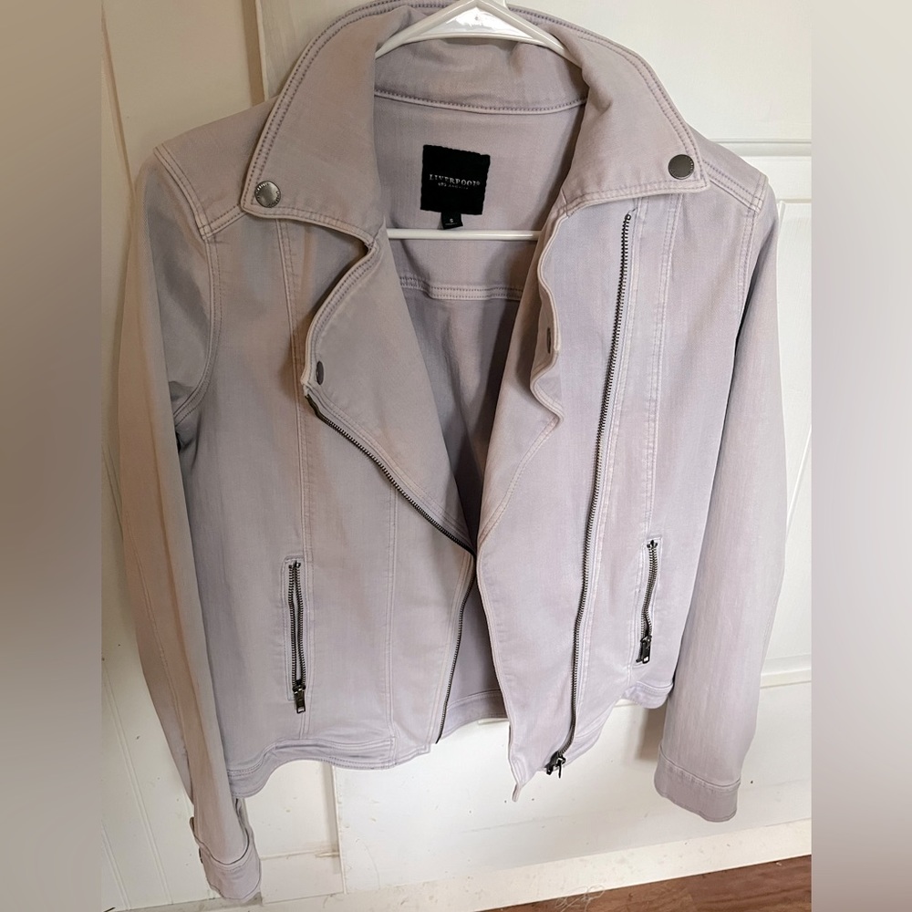 Liverpool Los Angeles Moto Jacket - Small/Medium
